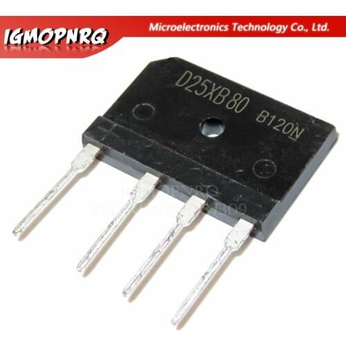 5pcs D25XB80 25XB80 800V 25A Bridge Rectifiers Bridge new original