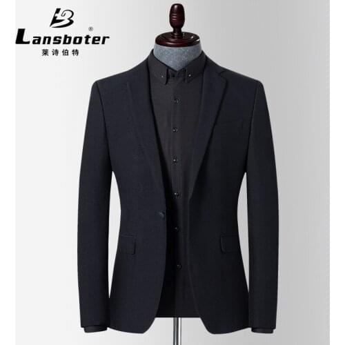 Black Men Blazer Work Office Men Tuxedos For Formal Occasions Party Suit Blazer Masculino Male Mens Business Slim Blazers FS-211