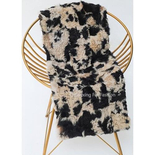 CX-D-175 40x100cm Australian Sheepskin Living Room Bedroom Area Rugs Mat