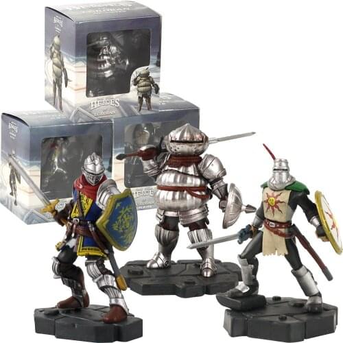 Dark Souls Heroes of Lordran Siegmeyer Black Knight Faraam Artorias The Abysswalker PVC Figure Toy