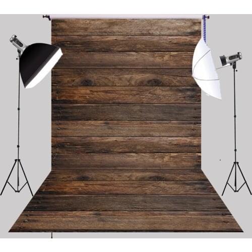 HUAYI Photography Backdrops Old Brown Wooden Floordrop Wood Planks Texture Newborns Studio Photoshoot Background XT-4249