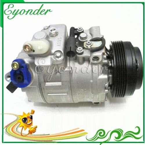 A/C AC Air Cond Conditioning Compressor Cooling Pump for BMW X3 E83 3.0 3.0i xDrive 2.5i 2.5 M54 64526936883 6936883 447180-3130