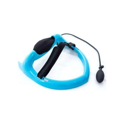 The inflatable cervical spine retractor is used to correct cervical physiological curvature and relieve neck pain