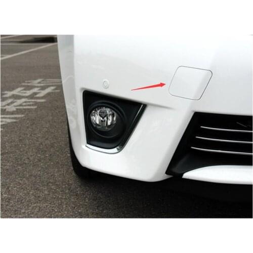 QDAEROHIVE Car Bumper Cover For Toyota Corolla For Altis 2014 2015 2016 Front Bumper Towing Hook Cap Trailer Cover