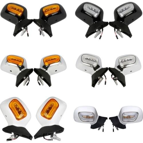 Motorcycle Rear View Mirror LED For Honda Goldwing Gold wing 1800 GL1800 2001-2012 2011 2010 2009 2008 2007 2006 Turn Signals