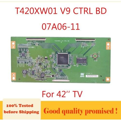 Tcon board T420XW01 V9 CTRL BD 07A06-11 for 42'' TV Logic Board 42 inch TV Replacement Board T420XW01 V9 07A06 11 Free Shipping