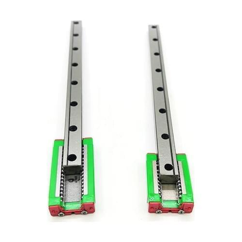 High quality 3pcs 9mm Linear Guide MGN9 L= 150mm linear rail way + MGN9C or MGN9H Long linear carriage for CNC XYZ Axis