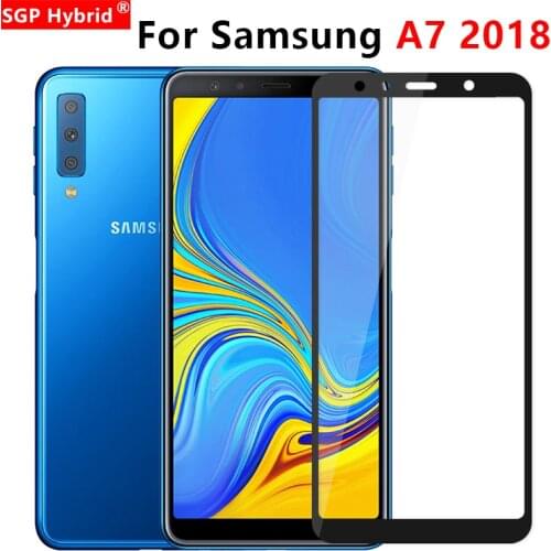 Protective Glass For Samsung A7 2018 A750 A730 Tempered Glas Screen Protector On Galaxy A 7 7a A72018 750 730 Film Full Cover 9h