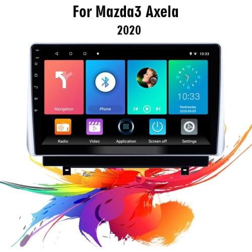 Easteregs For Mazda 3 Axela 2020 2 din 10.1 Inch Car Radio Stereo WIFI GPS Navigation Multimedia Player Head Unit With Frame
