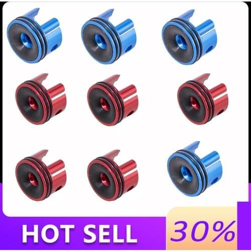 CNC 7075 Double O-ring Ultra Silent Cylinder Head For Ver.2 Gearbox M4 M16 FB AEG Airsoft Paintball Shooting Hunting Accessories