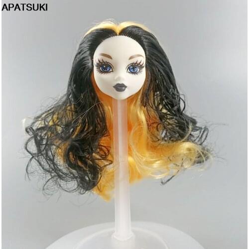 Kids DIY Toy for Children Doll Accessories Doll Head for Monster High Doll Heads for Demon Monster Doll 1/6 BJD Doll House