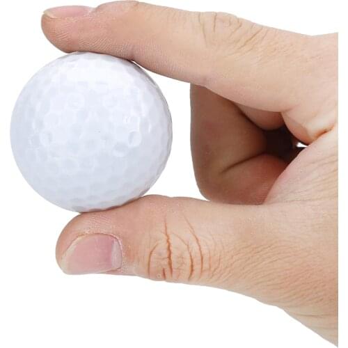 Electronic LED Rubber Golf Ball Light-up Glowing Night Practice Golf Balls Training Accessories