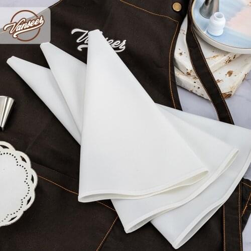 Cotton Cloth TPU Pastry Bag 3 Size Re-useable Cake Cream Reuse Decorating Bag Fondant Cake Decorating Pastry Tips Tools