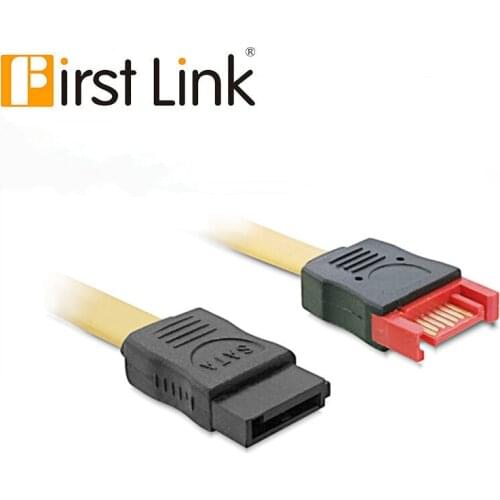 First link 6Gb/s SATA3 Serial ATA DATA Extension cable, SATA 7 pin for PC SATA 3.0 SATAIII 6Gbps Hard Drive Disk,SSD