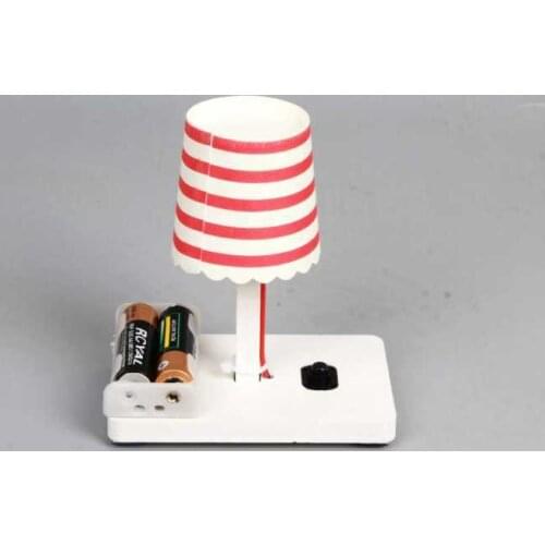 Creative Small Table lamp Childrens scientific experiment Toys elementary school science and technology invention handmade