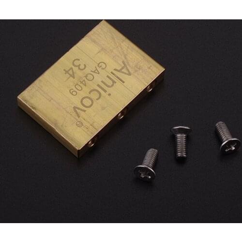 Brass Tremolo Block, Single Rock System Guitar Accessories Suitable for Guitar Tremolo Bridge