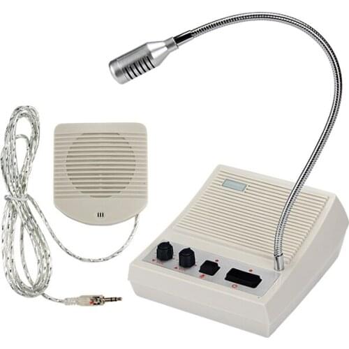 MEEYI MY-A05 Two-Way intercom System for counters at Banks, Hospitals, Stations, etc. Window intercom