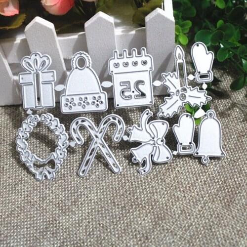 Christmas Steel Cutting Dies Embossing Dies For Scrapbooking Photo Paper Cards Home Decoration Craft