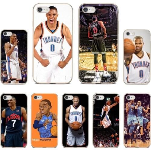 Silicone Shell Cover For Xiaomi mi Redmi Note 3 4 4X 5 6 7 8 8t 9 9s 9t 10 pro lite Russell-Westbrook-star-Player
