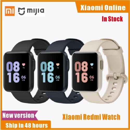 In Stock Xiaomi Redmi Smart Watch Wristband Heart Rate Sleep Monitor IP68 Waterproof 35g 1.4inch High definition Large Screen