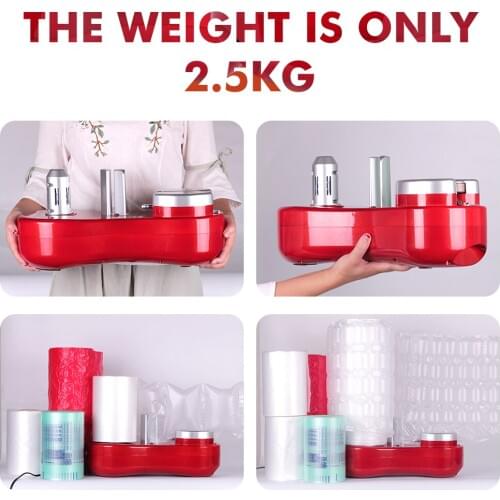 EA160 EAIR high speed air cushion machine with 12m/min which can work with 200mm void film and 400 mm bubble pillow wrap column