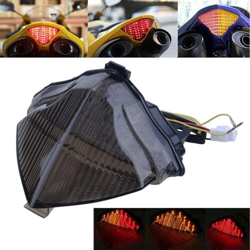 Tail Light Fit For Yamaha YZF R1 2004-2006 Turn Signals Rear Brake LED Lamp Assembly Indicator Motor Accessories