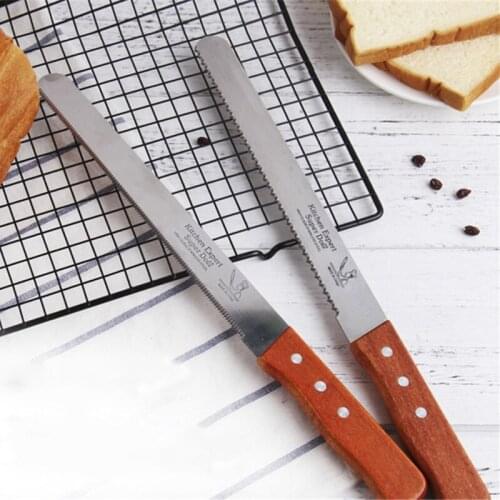 10Inch Cake Knife Bread Knife Toast Slicing Knives Cake Slicer Baking Pastry Cutter Serrated Blade Easy Cut Bread Cake Tools