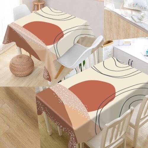 Abstract Generated Tablecloth 3D Print Oxford Fabric Square/Rectangular Dust-proof Table Cover Party Home Decor TV Cover 0619