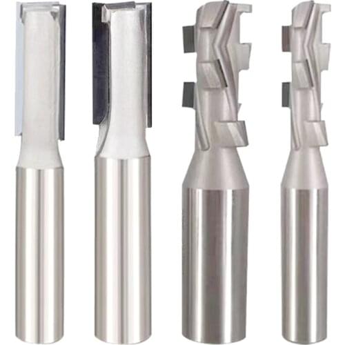 Diamond woodworking straight knife PCD router milling engraving machine knife spiral router cutter diamond milling cutter