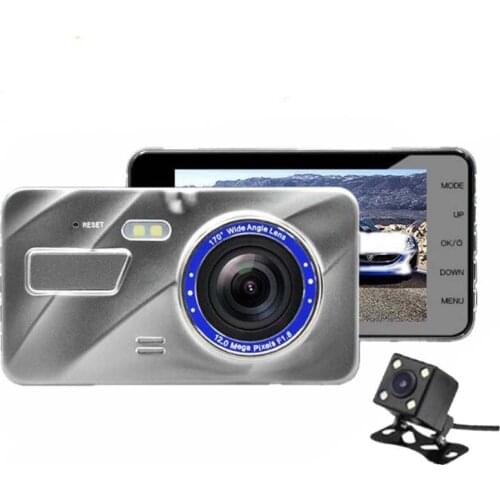 Auto Car DVR Car Camera On cam Dash Camera 4.0 Inch IPS Screen Full HD 1296P Video 140 Degree Dash Cam