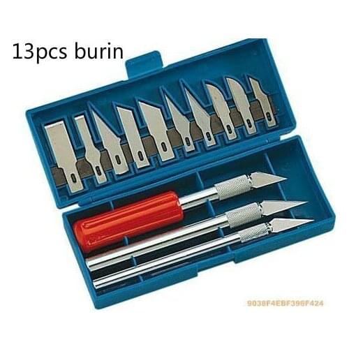 Free shipping 13 sets of multi-functional combination of general utility tool chisel cutter model quality