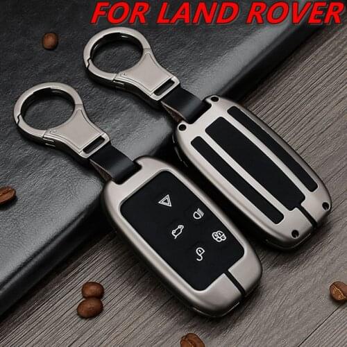 Galvanized Alloy Car Key Case Cover For Land Rover A9 Range Rover Sport 4 Evoque Freelander 2 for Jaguar XE XJ XJL XF C-X16