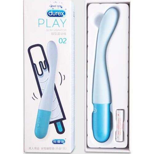 Durex Play Slim Vibration for Women Soft Sex Toys for Female Vagina Clitoris G-Spot Stimulator Massager Adult Sex Products