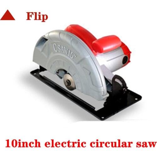 Electric circular saw inverted 10-inch disc saw portable electric saw
