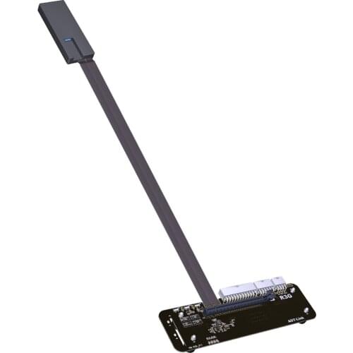 R43SG-TB3 PCIe x16 PCI-e x16 to TB3 Extension Cable PCI-Express Cables eGPU Adapter External Graphics Card Stand Bracket for PC