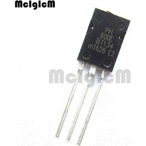 MCIGICM 10PCS Triacs sensitive gate BT134-600E TO-126