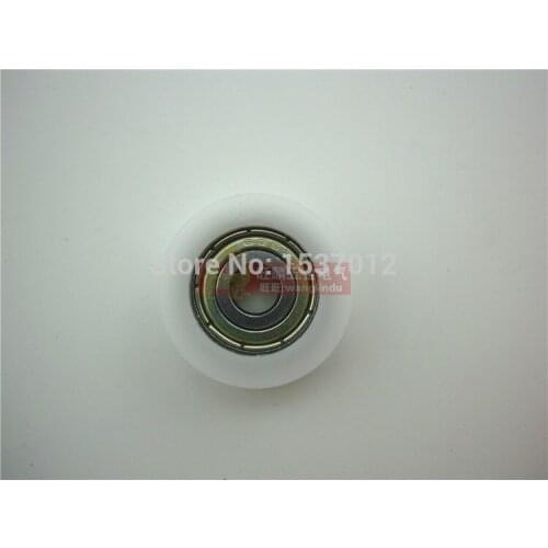 Free Shipping 10PCS 625ZZ 5x21x7MM Miniature Ball Bearings groove V nylon bearing NYLON pulley shower door and window roller