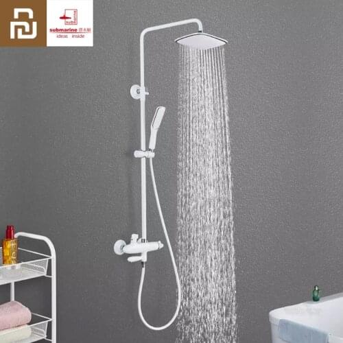 Four Colors Available Youpin Submarine Tahiti Shower Set Pearl Shower Set Ceramic Spool Brass Recast Faucet Bathroom Shower
