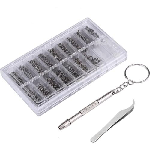Glasses Screw Accessory Box Glasses Repair Kit Eye Glasses Screw Accessories Repair Screwdriver