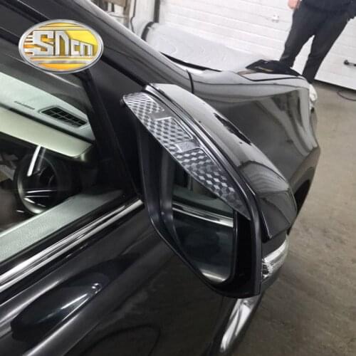 2PCS Car Rearview Mirror Eyebrow Cover Rain-proof Snow Protection Decoration Accessories For Toyota RAV4 RAV 4 2013 - 2020