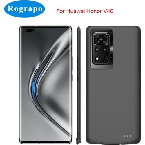 New 6800mAh Battery Charger Case For Huawei Honor V40 Power Bank Case Accumulator