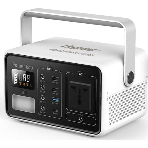 DC 12V AC 240V new portable solar powered generator without panels