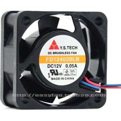 NEW Y.S.TECH Y.S FD124020LB 4020 4cm 12V 0.05A silence cooling fan