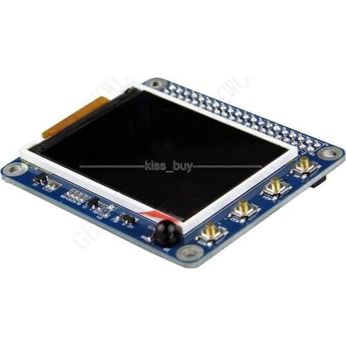 Dykb Raspberry Pi 2 3 3B/ 2B /B 2.2"TFT Screen LCD Display HAT 320x240 WITH Buttons IR Sensor