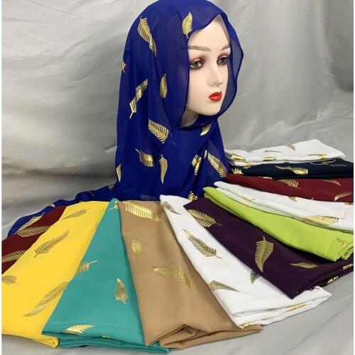 12/pcs/dozen New women scarf 70*180cm muslim chiffon hijab scarf beaded headscarf islamic long head scarves foulard femme