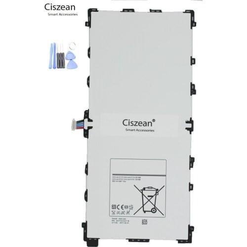 Ciszean 1x 9500mAh Replacement Battery For Samsung Galaxy Note Pro 12.2 SM P900 P901 P905 T9500C T9500E T9500U T9500K+Tools