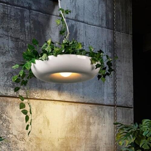 Modern Nordic Babylon Plant Pendant Light E27 LED Living Room Garden Pendant Lamp For Dining Room Balcony Lighting Pendant Light
