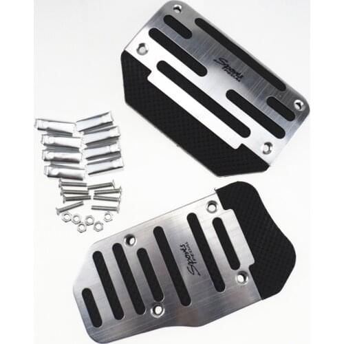 Universal Aluminum Anti-skid Automobile Accelerator Brake Pedal for Dodge Journey JUVC/Charger/DURANGO/CBLIBER/SXT/DART Jeep