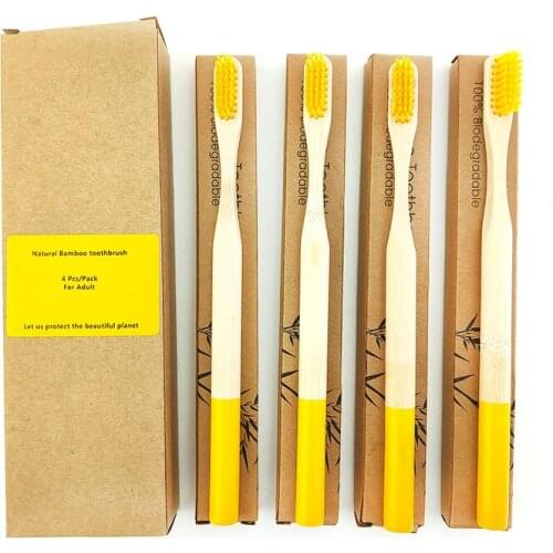 Childrens toothbrush, soft bamboo toothbrush, environmentally friendly wooden toothbrush, healthy teeth, oral care toothbrush