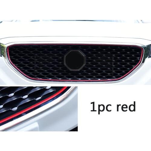 1pc for MG ZS front grille all around Rubber strip Decorative strip sticker